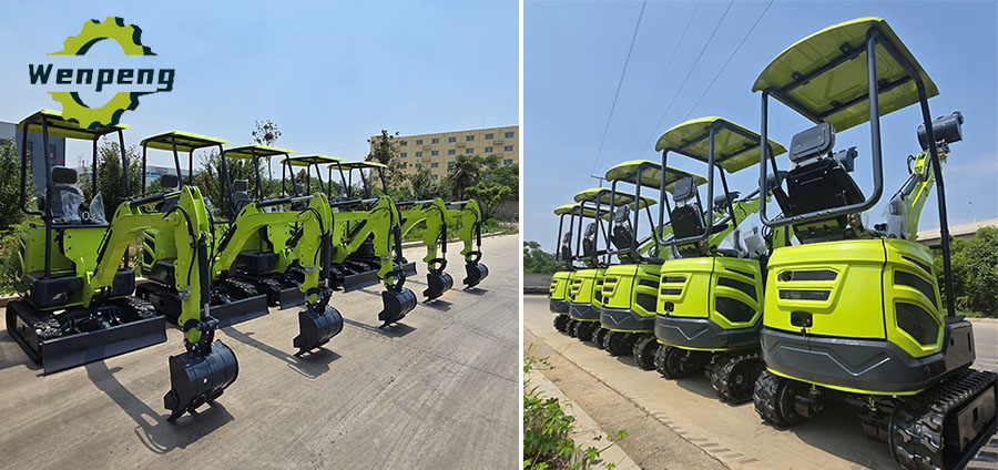 1.2T Hydraulic Mini Excavator Photo1