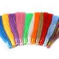 10pcs Polyester Tassel Fringe Trim 12cm Multicolor Cotton Silk Tassel For Home Decoration DIY Sewing Curtains Accessories