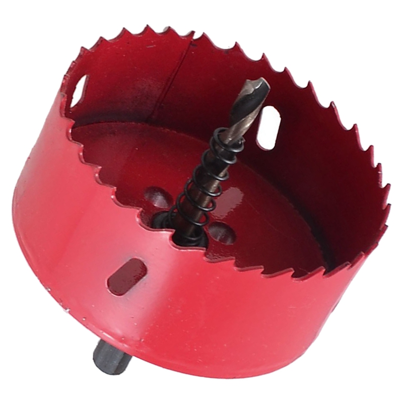 6mm augers drill cut 85mm diameter bimetal hole saw