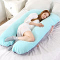 Soft Fleece Pregnant Pillow Gravida U Type Lumbar Pillow Multi Function Side Protect Cushion for Pregnancy Women Drop shipping
