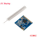 SI4432 Module 433MHz 868MHz 915MHz Wireless Transceiver Communication Module Wireless Communication With Spring Antenna