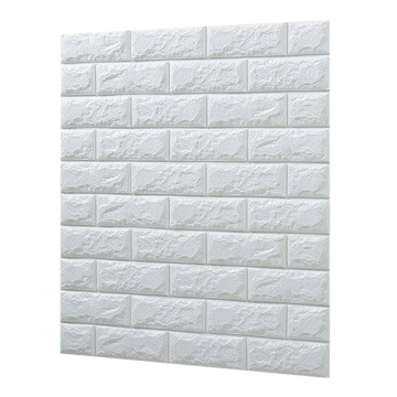 10 PCS Foam 3D Tile Brick Wall Sticker Self-Adhesive DIY Wallpaper Panels Decor
