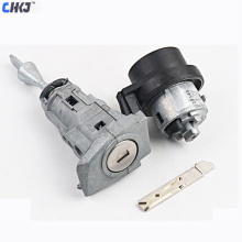 CHKJ Car Door Lock Cylinder For Volkswagen Lamando Golf 7 Replacement Auto Lock Cylinder With 1 Key For Locksmith Tool