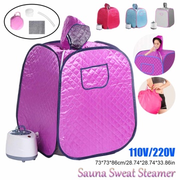 Portable Sauna Bag Steam Shower Generator Infrared SPA Loss Weight Calories Burned Sauna Tent Room Shower Cabin Bathhouse HWC