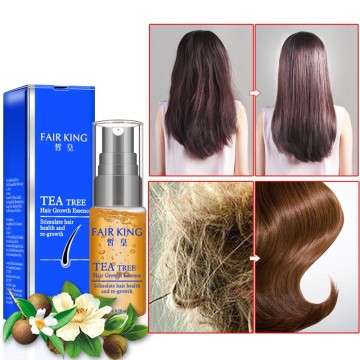 20ml Powerful Hair Growth Essence Product Treatment Anti-Hair Loss Thick Hair Fast Growing Tea Tree Essential oil Natural