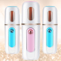 Protable Mini Face Steamer Travel Nebulizer Nano Spray Mist Facial Steamer Moisturizing Humidifier Skin Care USB Charging 40#121