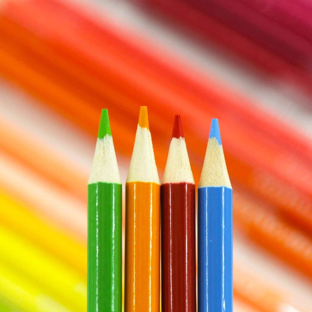120 Colouring Pencils - 120 Unique Coloured Pencils and Pre Sharpened Crayons for Coloring Book,Ideal Gift for Artists