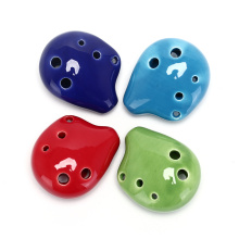 Ocarina Flute 6 Hole Soprano C Ceramic Flauta Ocarina of Time Mini Ocarina Flute Kid's Toy Musical Instruments