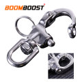 Yacht Sailing Eye Shackle Swivel For Marine Architectural D Ring Heavy Duty Hook Anchor Chain 316 Stainless Steel Quick Release