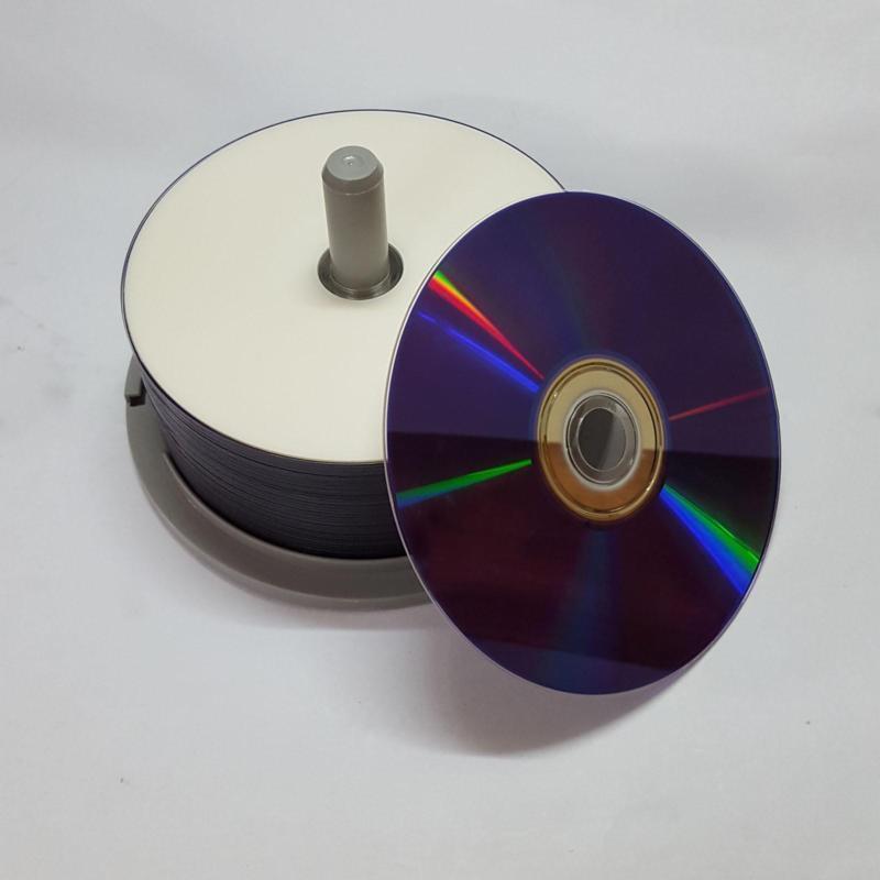 4 Pieces Ritek Bluray Disc 50GB Inkjet Printable Blu ray Dual Layer 2-8x Speed BD DL DVD disc