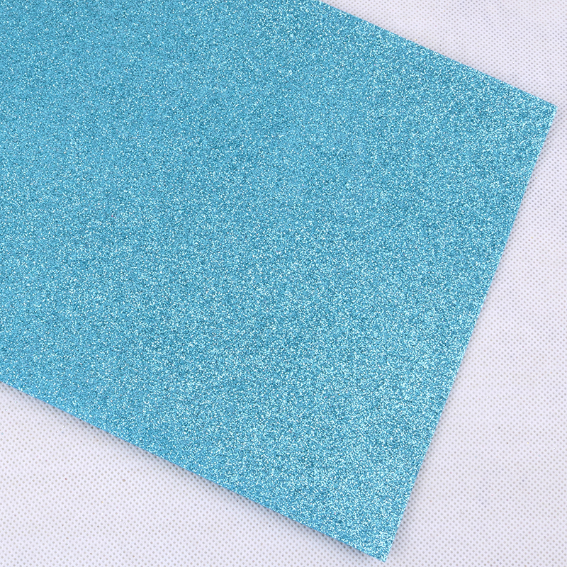 Nanchuang 1.4mm Thickness Glitter Colorful Non Woven Felt Fabric For Home Decoration Sewing Crafts Material 20x30cm 5Pcs/Bag