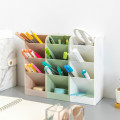 4 Grid Drawer Desk Organizer Desktop Pen Holder Pencil Pot Box Case Makeup Organizer Cosmetic Stationery Decor Storage Box