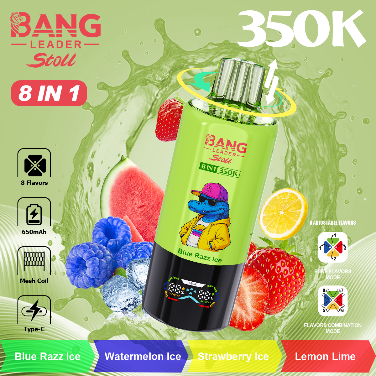 Bang Leader 350k puffs