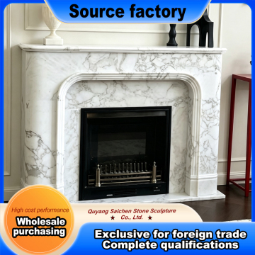 High Quality Marble Fireplace Mantel