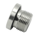 M20 X 1.5 Oil plug bolt Screw nut For MOTO GUZZI POLISHED STAINLESS STEEL GEARBOX / DIFF, FILLER OR LEVEL OIL PLUG 12022600