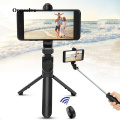 Wireless Bluetooth Selfie Stick Monopod Foldable Tripod Remote Cell Phone Holder For iOS Android Camera Self-Timer Artifact Rod