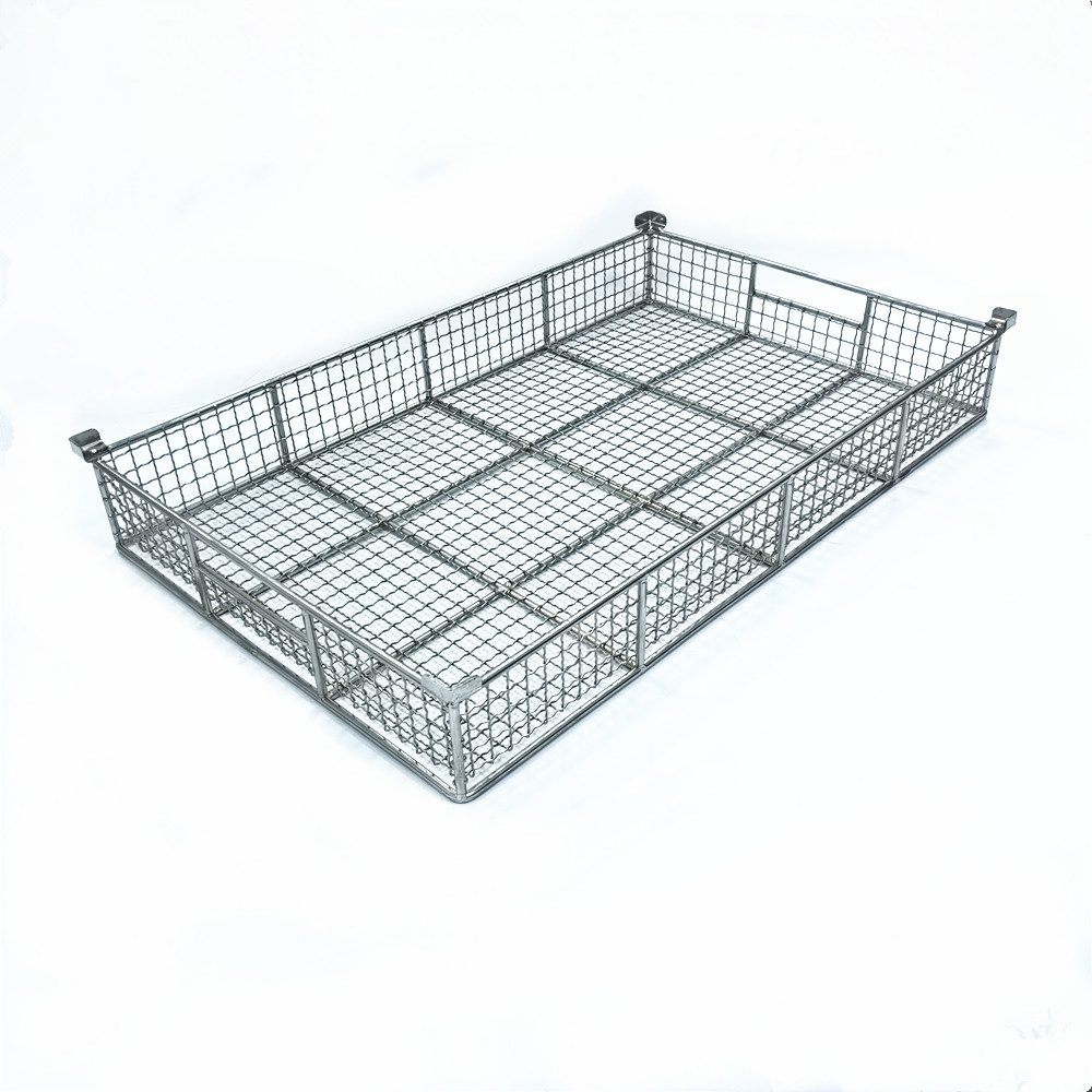 SUS304 woven mesh storage basket