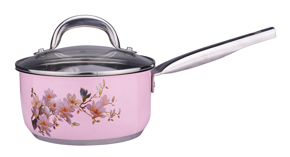 Pink Color Cookware Sets