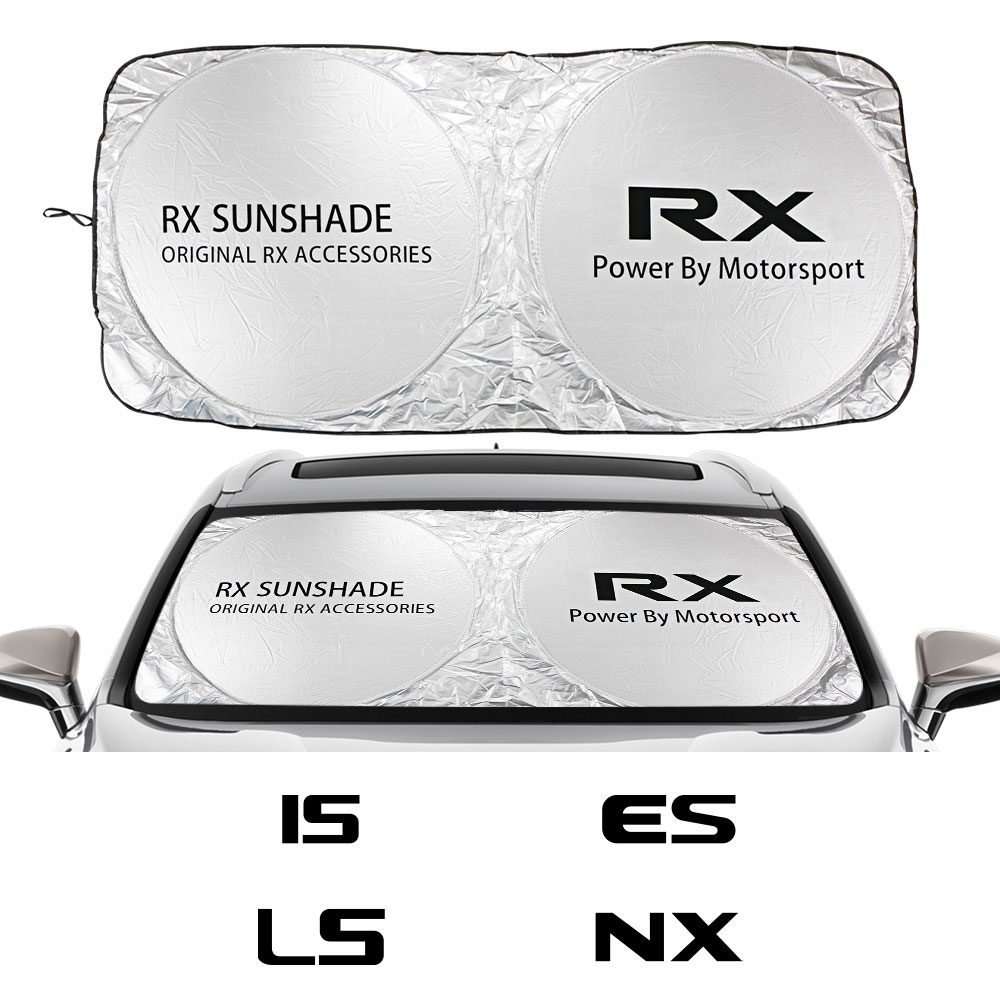 Car Windshield Sunshade Cover For Lexus CT200H ES FSPORT GS GX 400 IS 250 LS LX NX RX 300 UX Auto Accessories Anti UV Reflector