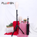 Adjustable Wig Tripod Stand And Canvas Head 21Inch To 25Inch Wig Accessories Display Styling Head Professional Wig Making Tools