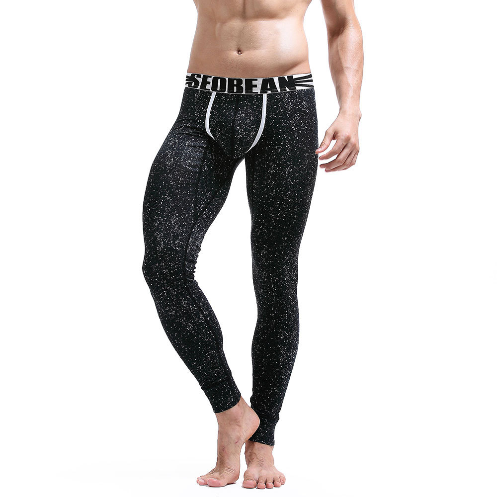 Men Winter Clothes Long John Thermal Underwear Sexy Man Sleepwear Pants Warm Mens Leggings Ropa Termica Hombre Thermo Underwear