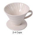 white 2-4 cups