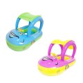 Life Buoy Inflatable Baby Toddler Float Seat Boat Tube Ring Car Sun Shade Water Swimming Pool Cartoon Portable Chairs