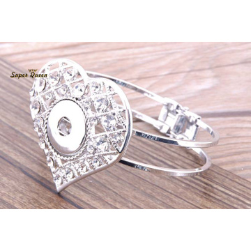 Hot wholesale Snap Bracelet&Bangles High quality Alloy bracelet fit 18mm charm button snaps jewelry 041205