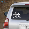 15*12cm Welder Skull Art Car Decal Vinyl Laptop Stickers Tumbler Car Stickers Welding Sign wallpapers L931