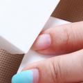 1PCS White Nail Buffers File For UV Gel Grinding Sanding Block Buffer Cuboid Shape Professional Nail Art Tool Not Hurt Nails