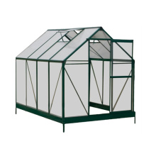 Aluminum Alloy Frame Polycarbonate Sheet Garden Greenhouses