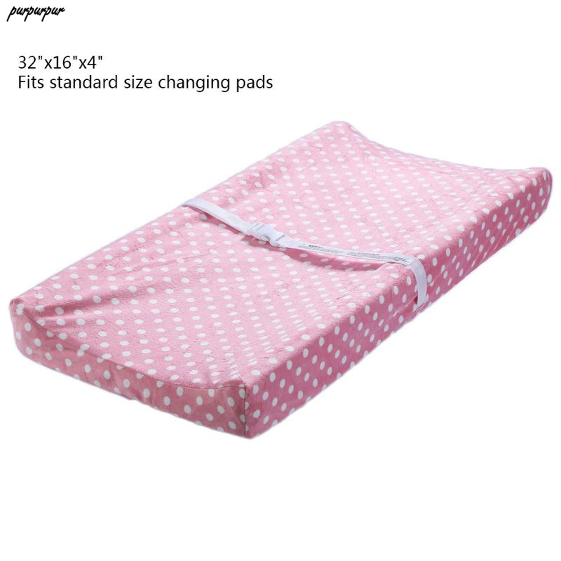 Elastic Soft Changing Pad Cover Reusable Baby Changing Table Sheets Breathable Baby Nursery Supplies