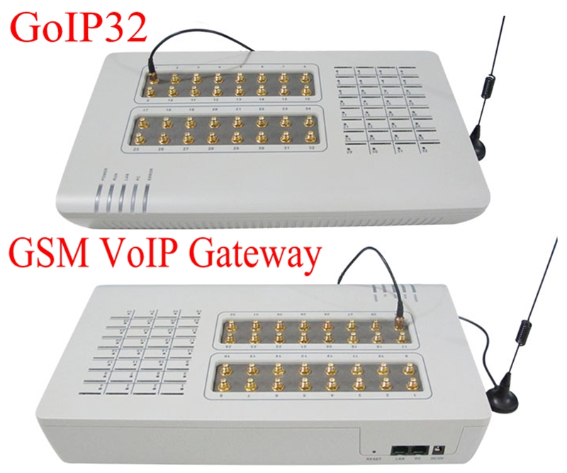 GoIP32 GSM VOIP with 32 SIM ports GoIP32 for IP PBX / Router