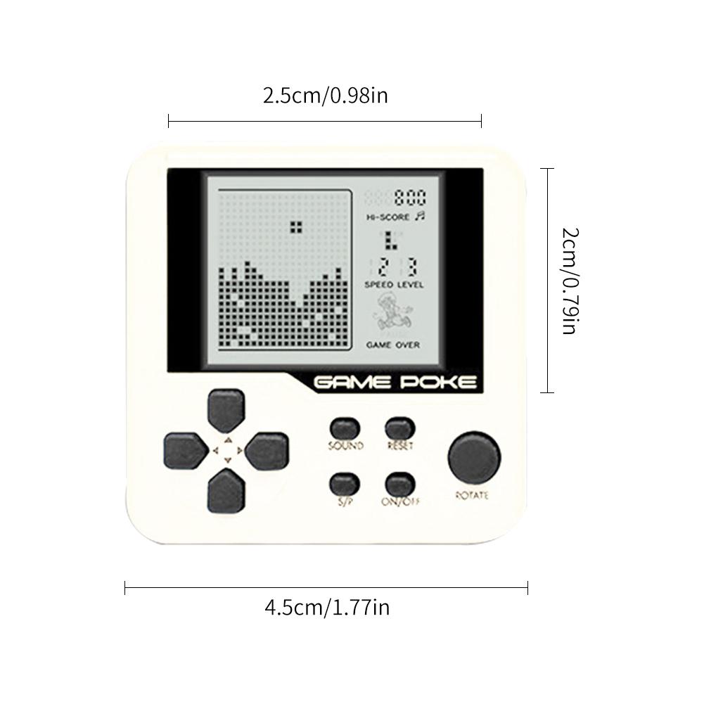 Sliding Blocks Game Machine Mini Handheld Game Console Classic Handheld Toy Puzzle Children's Game Console