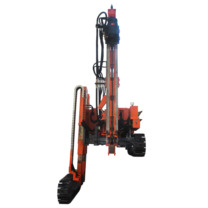 Brand new Crawler mounted solar Sliding pile driver