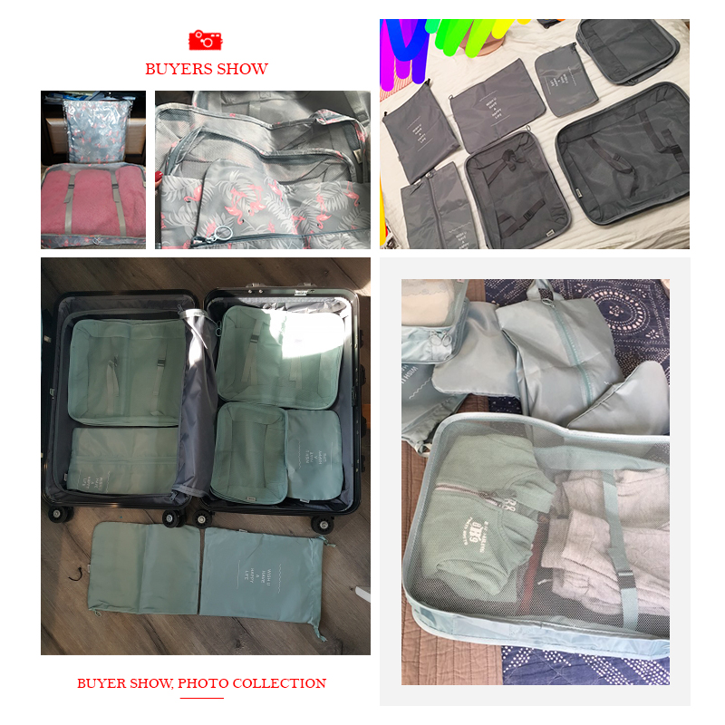 Travel Bags Clothing Underwear Shoes Packing Organizer Cube Woman Portable Toiletry Make Up Pouch Accessories Supplies Items