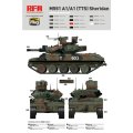 Rye Field RM-5020 1/35 U S M551A1/551A1 TTS Sheridan Tank Display Collectible Toy Plastic Assembly Building Model Kit