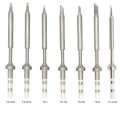 TS100 Mini Soldering Iron Digital Soldering Iron Tip Replacement Bit Head B2 BC2 C4 D24 K I Ku ILS C1 Lead Free