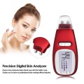 Anself Skin Analyzer Precision Digital LCD Display Facial Body Skin Moisture Oil Tester Handheld