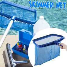 New Swimming Pools Skimmer Net Rubbish Cleaning Rake Leaf Mesh Deep Bag Net Mesh Deep Bag Net Salvage Swimming Pool Accessories