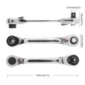 1PC 1/4"Mini Ratchet Wrench Double-Ended Torque Small Fly Socket Wrench Spanner Hand Repair Tools Wrench Repair Tools
