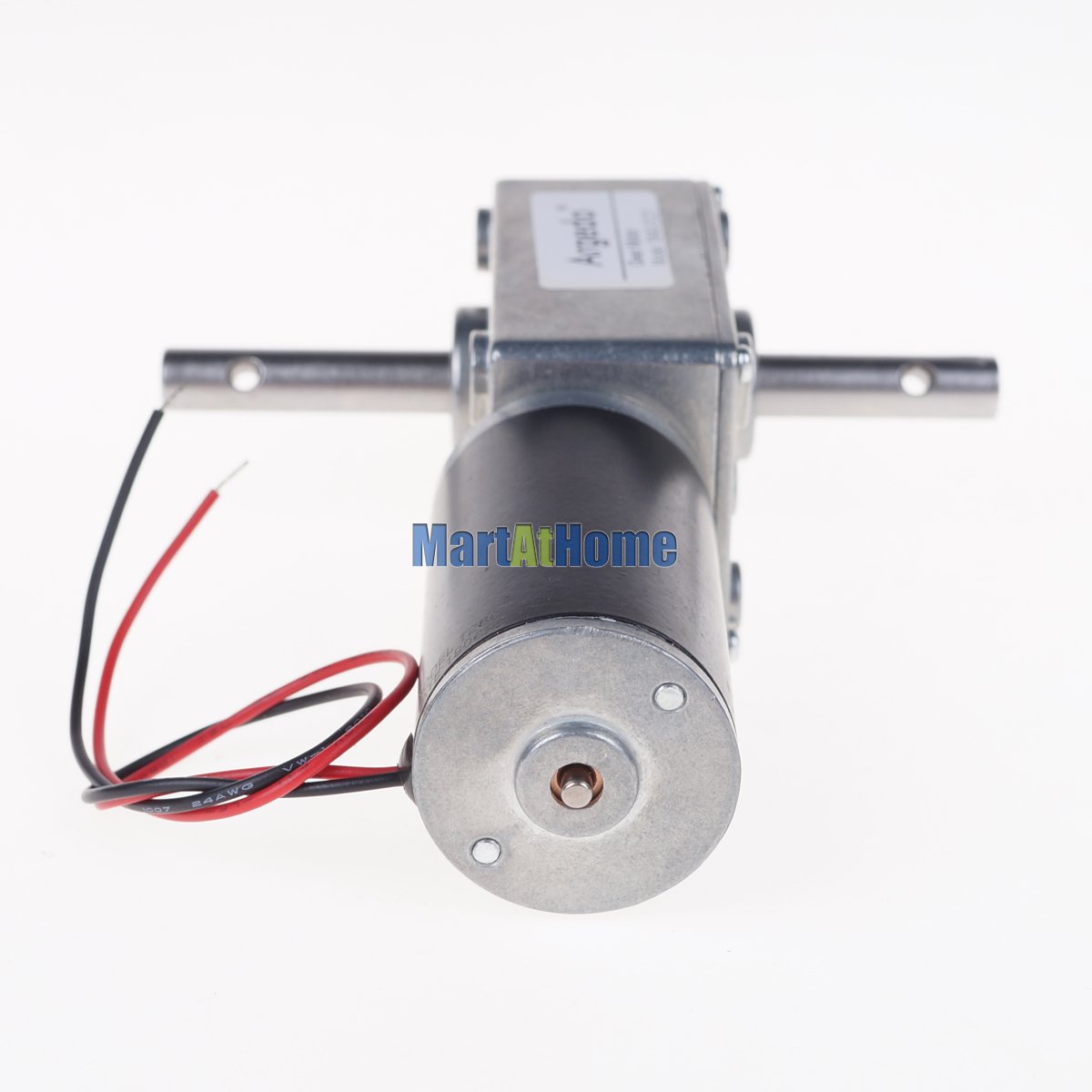 5840-31zy Worm DC Geared Motor Double Shaft 21W 12V 24V Self-locking Max. 70 Kg.cm for DIY Automatic drying rack