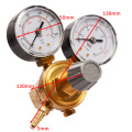 Mini Argon CO2 Gas Bottle Pressure Regulator MIG TIG Welding Flow Meter Gauge W21.8 1/4 Thread 0-20 mpa Regulator