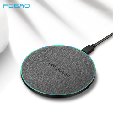 FDGAO 30W Qi Wireless Charger for Samsung S9 S10E S20 Type C Fast Charging Pad for iPhone 11 Pro XS Max XR X 8 Xiaomi Mi 10 9
