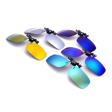 Car Driver Goggles Anti-UVA UVB Polarized Sun Glasses Driving Night Vision Lens Clip On Sunglasses Interior Accessories