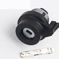 CHKJ Car Door Lock Cylinder For Volkswagen Lamando Golf 7 Replacement Auto Lock Cylinder With 1 Key For Locksmith Tool