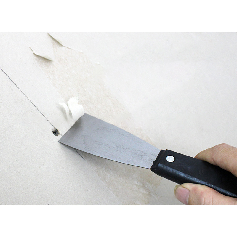 7pcs Putty Knife Set Wall Shovel Stainless Steel Plastic Handle Construction Tool Plastering Knife Plaster Shovel Filling Spatul