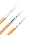 3Pcs Nail Brush Nail Art professional Manicure Brushes Set Line Pencil Dotting Painting Design Nail Brush For Manicure