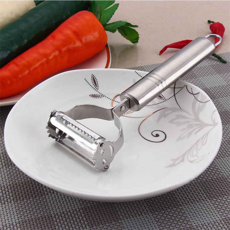 Stainless Steel Peeler Vegetable Cucumber Carrot Fruit Potato Double Planing Grater Planing Kitchen Accessories kitchen gadget