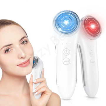 LED EMS Facial Lifting Massager Machine Photon Ultrasonic Face Massage Wrinkle Remover Tightening Skin Care Toning Beauty Device